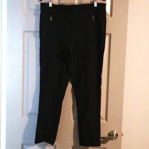 Stretchy black slacks